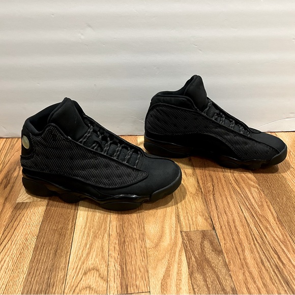 Nike Air Jordan 13 XIII Retro Black Cat Basketball Shoes Mens Size 10.5 - Picture 2 of 9